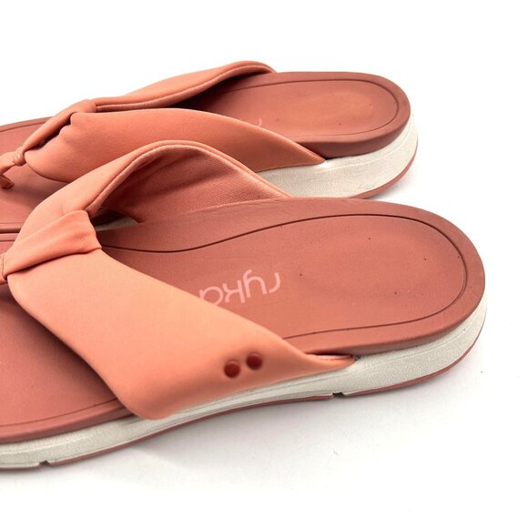 Ryka Timid Sandals Womens Re-Zorb Lite Flip Flop Lightweight Pink Clay 8.5W - Picture 7 of 11